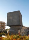 NICE, FRANCE Ã¢â¬â AUGUST 19: Square Head - modern sculpture